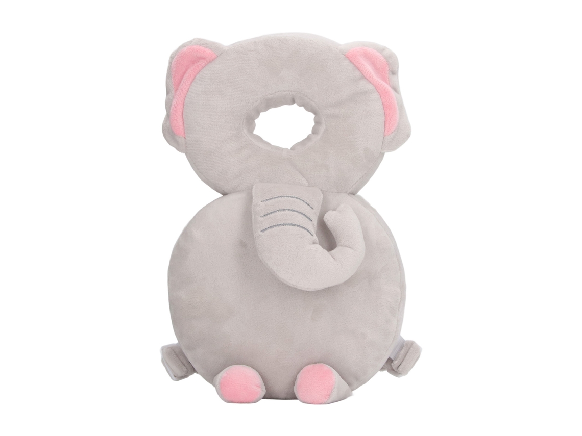 Mochila De Protección Para La Cabeza Del Bebé Con Relleno De Algodón Pp, Correa Ajustable, Diseño De Animales, 30 Cm.