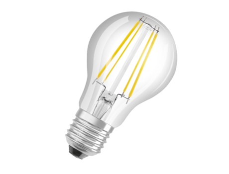 Bombilla LED OSRAM A E27 Transparente 4W 840Lm 3000K IP20 300 [LV-4099854009976]