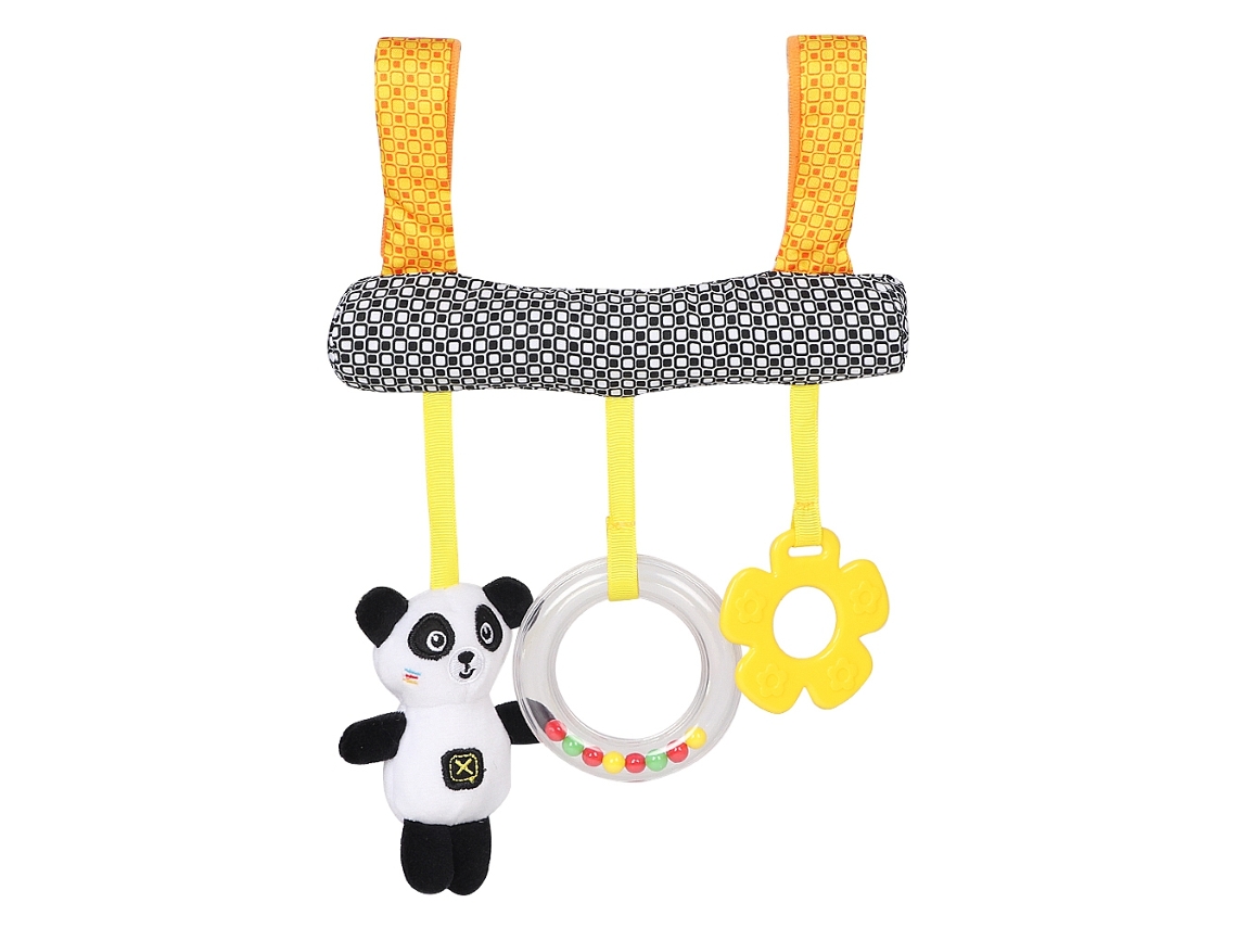 Juguete Colgante Para Bebé, Osito De Peluche Suave Con Sonido, Forma Adorable, Para Cuna Y Cochecito.