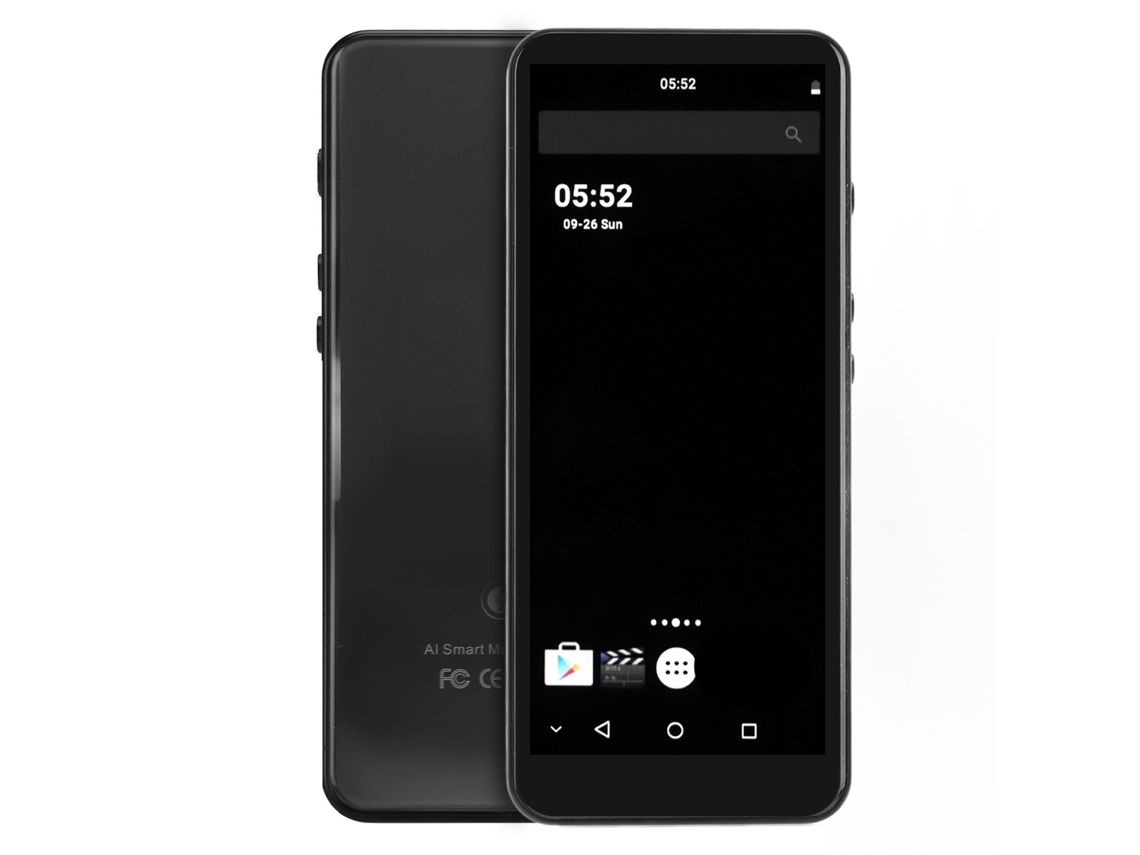 Reproductor MP4 Bluetooth Yizhood M100pro con pantalla táctil de 5 pulgadas y tarjeta TF de 128 GB (negro)