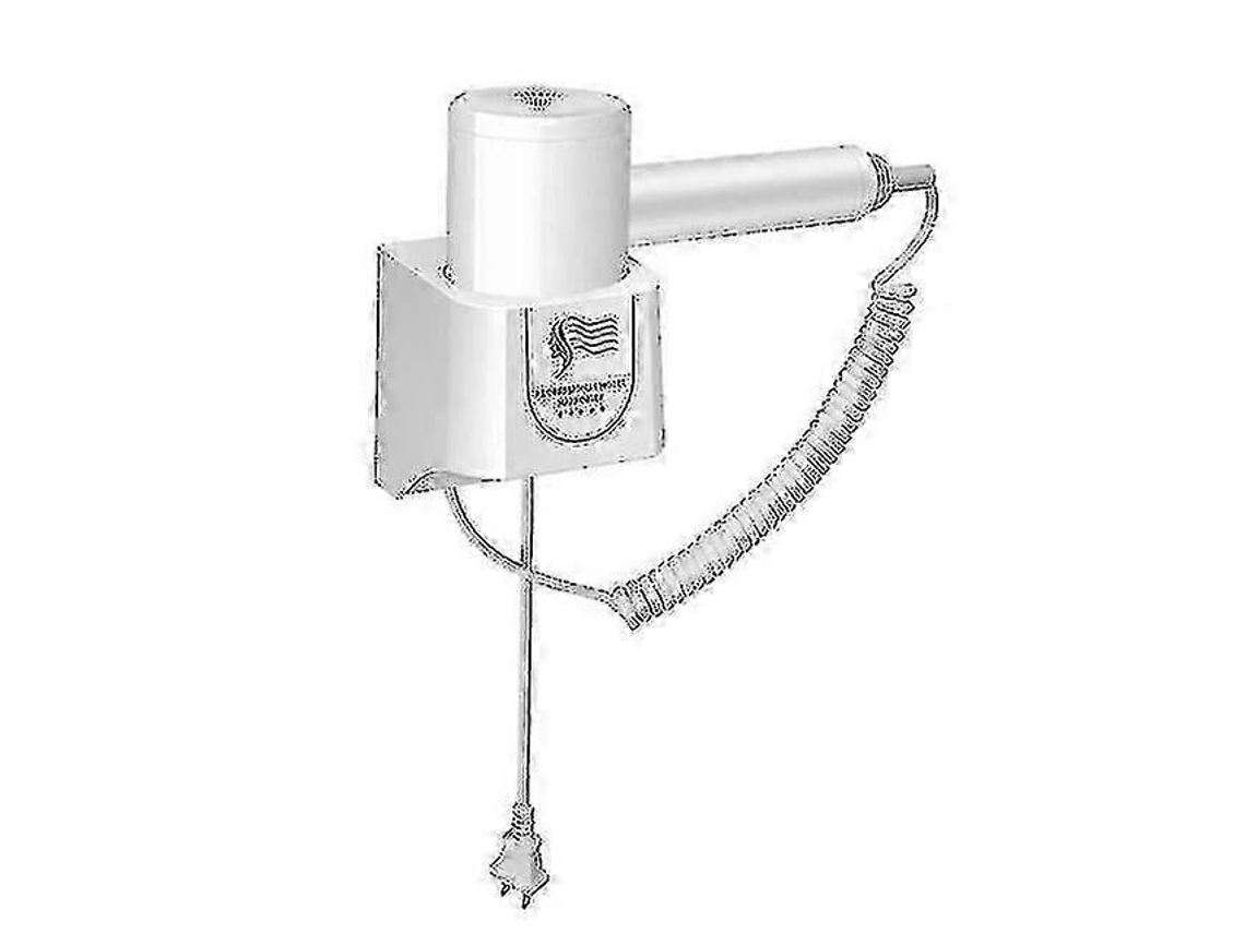 Secadores de pelo, secador de pelo de pared de alta potencia para baño y hogar, 3 GOKOCO
