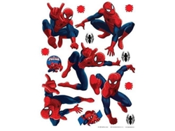Marvel Spider Man, Adhesivos de pared, 30x30cm 1 pieza, Papel, Colorido, 30x30cm Dks 1090 Ag Design