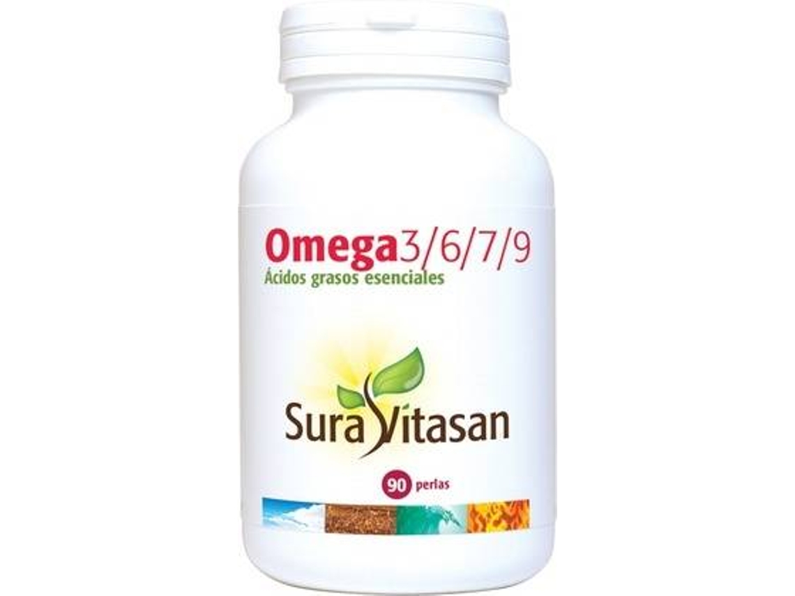 Complemento Alimentar SURA VITASAN Omega 3/6/7/9 90 (90 Cápsulas)