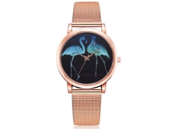 Reloj De Pulsera Analógico De Cuarzo Para Mujer Con Esfera Redonda, Diseño De Ojo Y Correa De Pu (rojo)