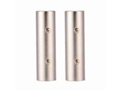 Adaptador Acoplador De Conector Xlr Macho A Macho De 3 Pines Para Amplificador De Micrófono (2 Unidades)