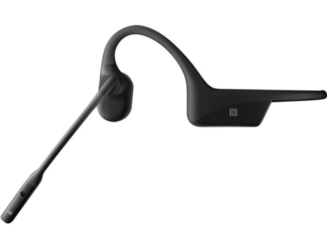 Auriculares Bluetooth SHOKZ Opencomm (Open Ear - Micrófono - Negro)