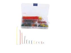 2026velora-kit De Cables Puente Flexibles Sin Soldadura Para Breadboard 840 Piezas Componentes Electrónicos