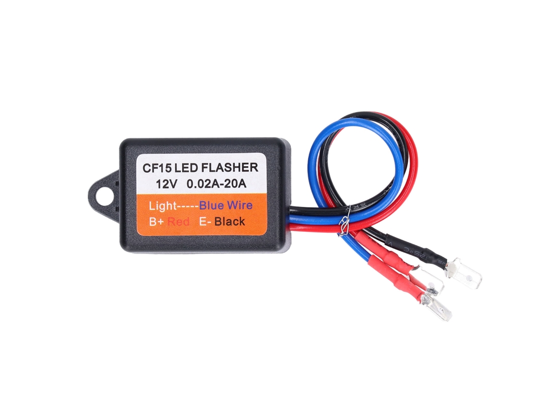 Controlador De Flash Strobe Para Coche Módulo Relay Led 12v 0.02‑20a