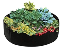 Bolsas De Fieltro Transpirables Para Jardinería, Con Capacidades De 15, 50 Y 100 Galones Respectivamente