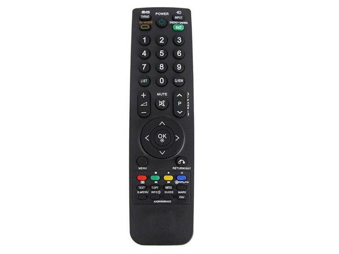 Controle Remoto Universal Para Televisores Lcd Lg Akb69680403 Akb69680438 (versão Em Inglês)