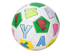 Balón de fútbol Jinwei tamaño 2 para niños, juego al aire libre, entrenamiento deportivo, 13 cm/5,1 pulgadas, letra