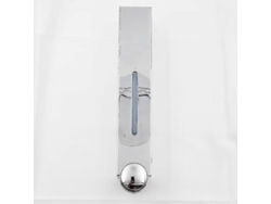 Dispensador de jabón líquido cromado de pared individual, doble y triple Rosewell para baño y cocina