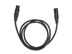 Cabo De Microfone Xlr Macho Para Fêmea 3 Pinos Com Cobre Prateado E Cabo Pvc 1.5m/4.9ft