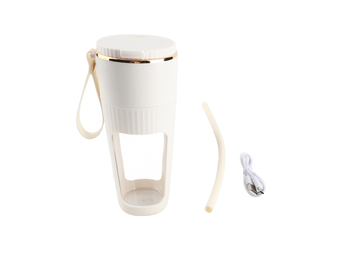 Batidora portátil con capacidad para 10 hojas, 340 ml, con batería - PRIMEROX.