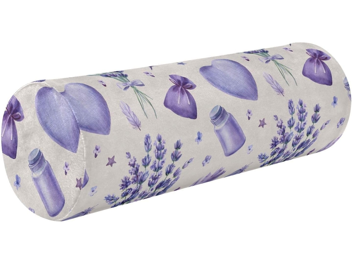 Almohada Redonda Lectura Frodotgv (poliéster) (espuma Viscoelástica).brsoporte Espuma Soporte Fácil Dormir,