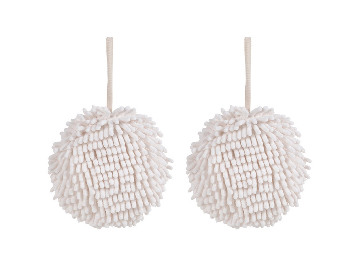 2 Toallas De Mano De Chenilla (microfibra)