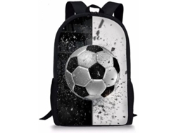2026-mochila Escolar Para Niños 6-15 Años Con Diseño De Fútbol 3d, Poliéster 300d, Ajustable Y Cómoda