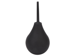 Bomba de enema de silicona negra de 224 ml para limpieza posparto en mujeres