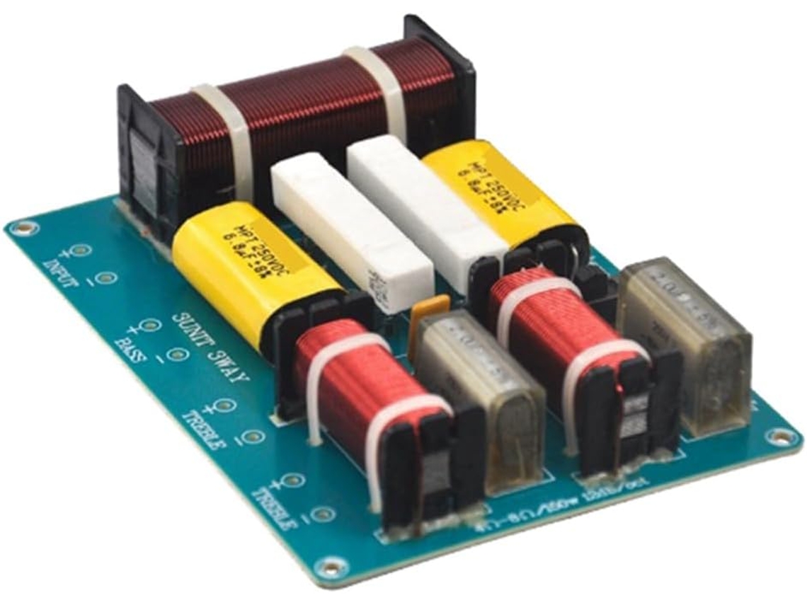 1 Unidad, Crossover Ajustable De Agudos Y Graves De 20 Khz, Filtro Hifi De 250 W