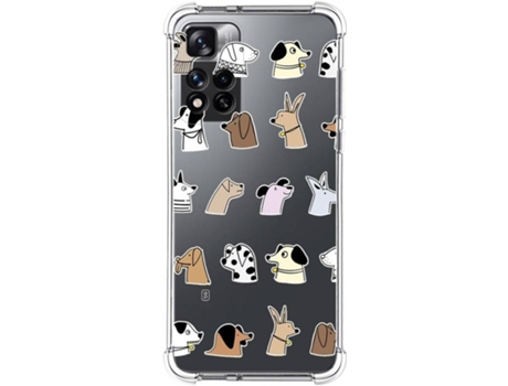 Carcasa para Xiaomi Redmi Note 11 Pro+ Plus 5G TUMUNDOSMARTPHONE Dibujos Antigolpes Perros Multicolor