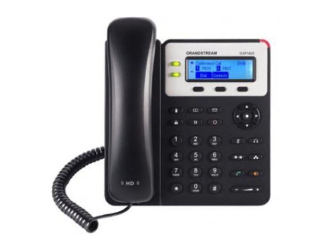 Teléfono Fijo GRANDSTREAM GXP1620 DECT Negro