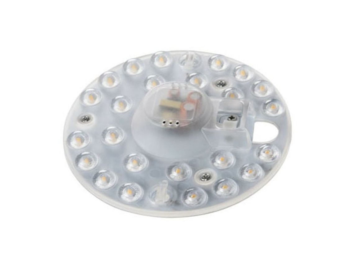 Módulo Led De 12 W, Blanco Natural, 6500-7200 K, 120 Lm, 220 V, Sin Regulador De Intensidad, Cri≥80, Plástico, 13 Cm