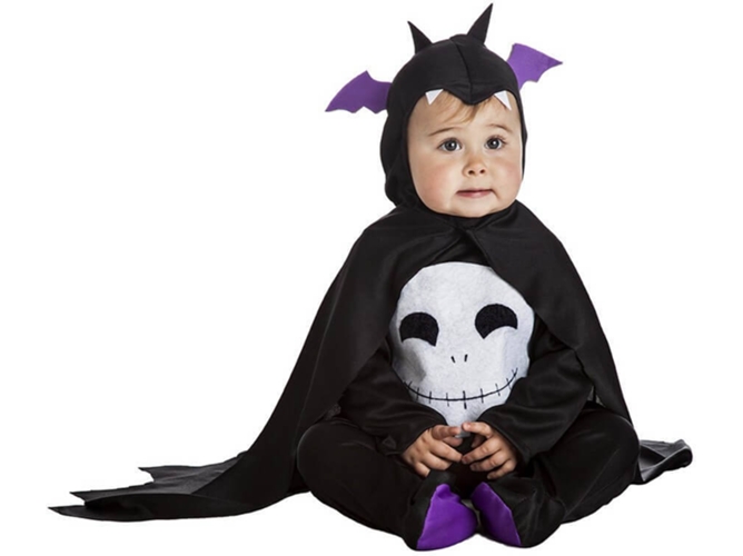 Disfraz de Bebé DISFRAZZES Murciélago (Talla: 6 a 12 meses)