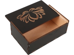 Madera Clásica Elegante Fácil Protege Tarjetas Joyas Caja Usar