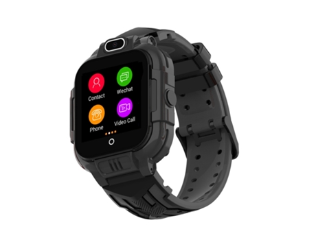 Smartwatch Reloj inteligente WIFI 4G con posicionamiento GPS para estudiantes DF52 (negro)