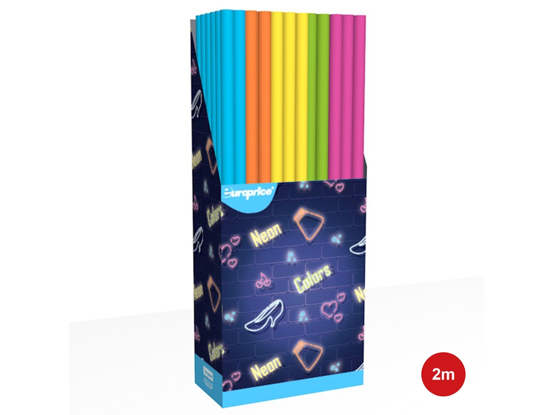 Rollo de papel neón 70x200 EUROPRICE