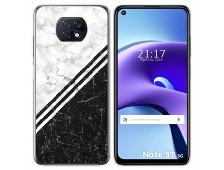 Carcasa Xiaomi Redmi Note 9T 5G TUMUNDOSMARTPHONE Dibujos Multicolor