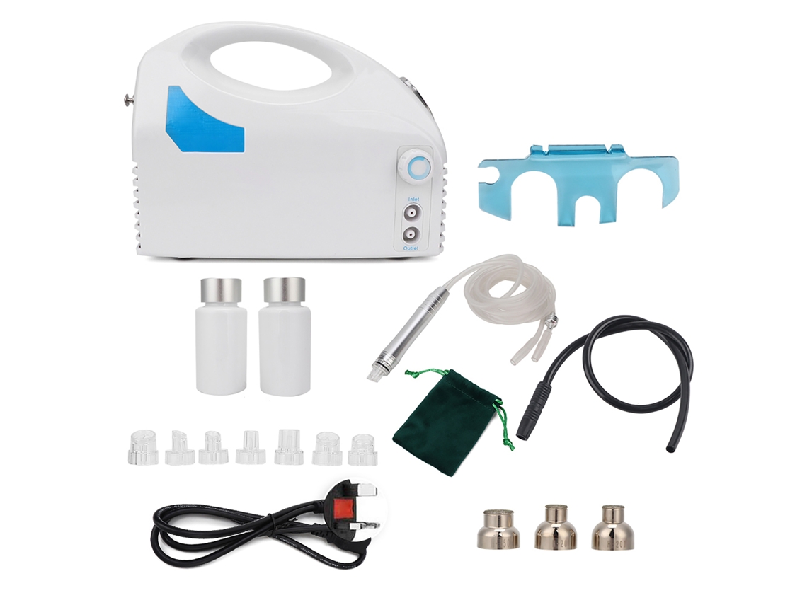 Máquina de dermoabrasión con punta de diamante para la eliminación de puntos negros y la limpieza facial