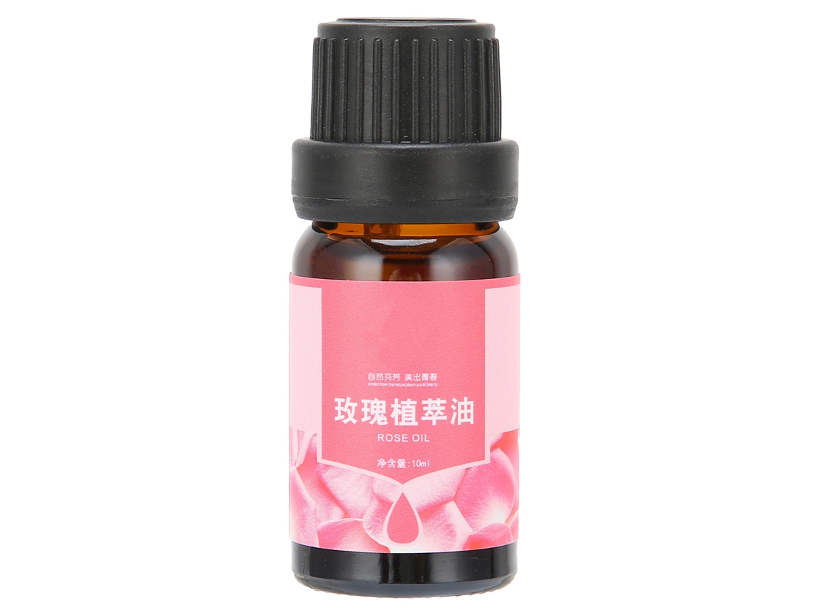 Aceite Esencial De Extracto De Rosa Para El Cuidado De La Piel Y Masajes (10 Ml): Ilumina, Hidrata Y Nutre La Piel.
