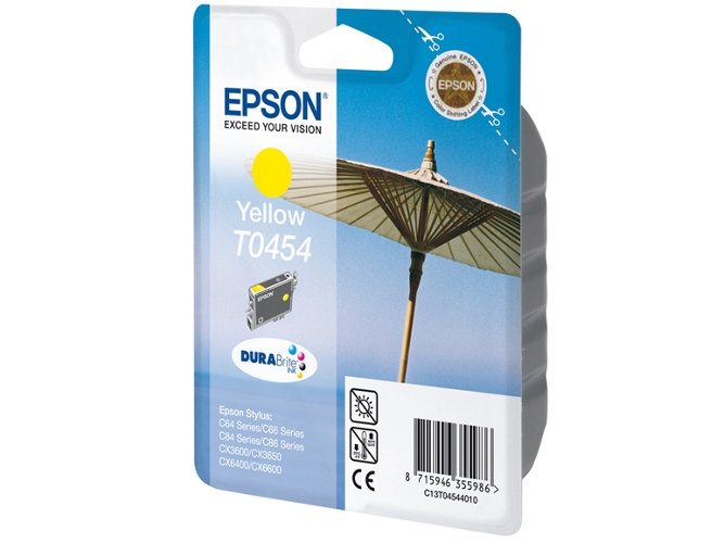 Cartucho de tinta EPSON T0454 Amarillo
