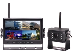 Sistema De Cámara De Visión Trasera Con Cable Para Uso Recreativo, Con Pantalla Ips De 17,8 Cm Y Grabadora De Vídeo Para El Vehículo.
