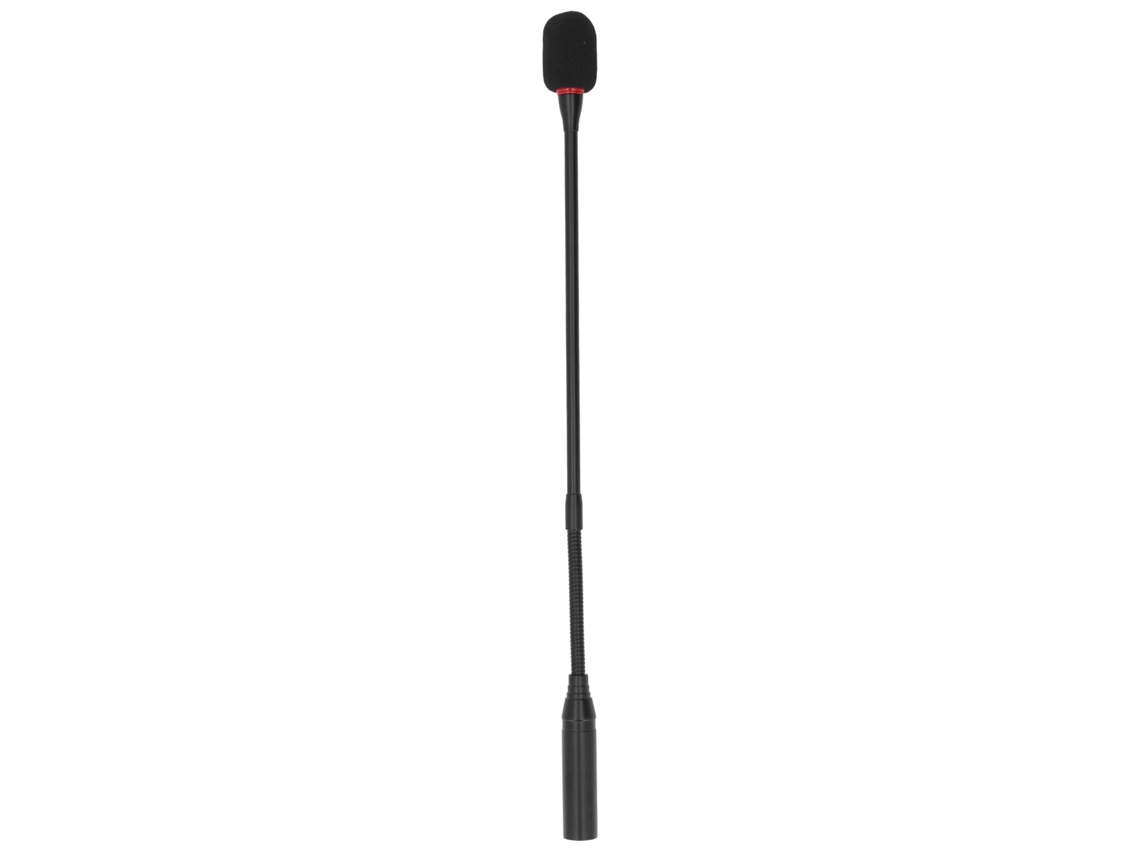Micrófono De Cuello De Ganso Para Escritorio Y Podio, Flexible Y Conector Directo
