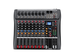 Mezclador de audio, 6/8/12 canales, procesamiento de efectos integrado, Dx8 OEM