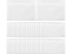 Pegatinas autoadhesivas de cera Inoomp con fuerte adherencia, 20 unidades en plástico dorado para sellar tarjetas y más.