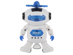 Robot Humanoide De Juguete Con Luces Y Baile Giratorio De 360°, Regalo Para Niños.