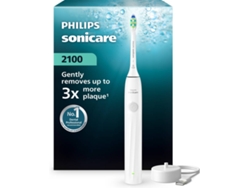 Cepillo de Dientes Eléctrico PHILIPS Series 2100 HX4021/01 (Blanco)