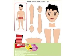 Adhesivos reposicionables - El cuerpo - 26 carpetas…