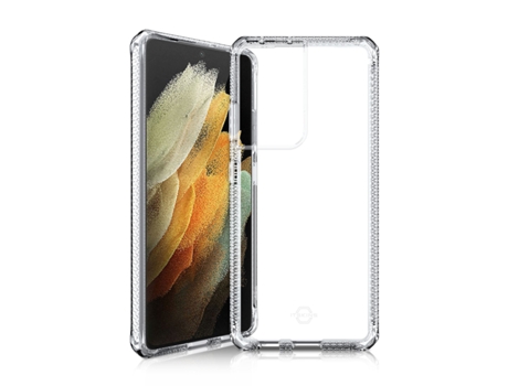Funda para Samsung Galaxy S21 Ultra ITSKINS Piel Sintética Transparente