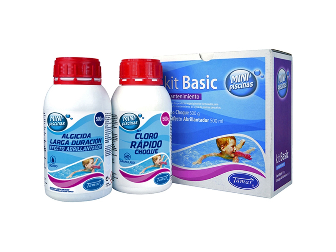 Kit Basic Mantenimiento Piscina TAMAR (500 ml)