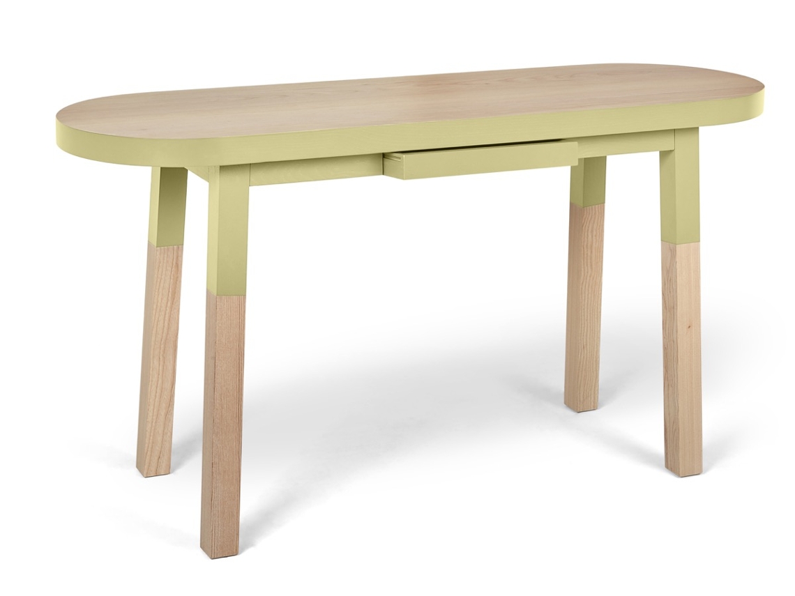 Escritorio MON PETIT MEUBLE FRANÇAIS Consola de Madera Maciza 140 cm