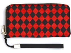 Cartera Cuero Con Cremallera Para Mujer Diseño Estampado