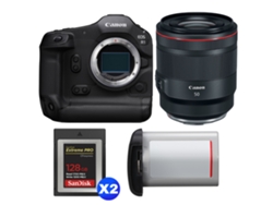 Canon Eos R1 + Rf 50mm F/1.2 L Usm + 2 Sandisk 128gb Extreme Pro Cfexpress Type B + Canon Lp-e19 + Ebook “20 Consejos Para Fotos Que Impactan”