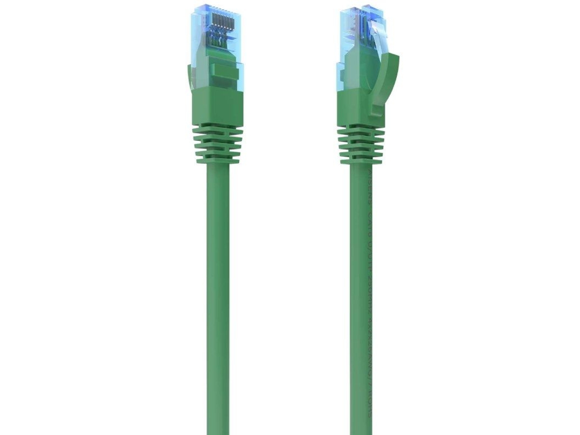 Cable de Red Rj45 Awg26 Utp AISENS A135-0807 Cat.6/ 50Cm/ Verde