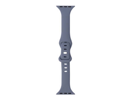 Correa de Reloj de Silicona con 8 Hebillas para Apple Watch Series 9, 8 y 7 41mm / SE 3 y SE 2 y 6 y SE y 5 y 4 40 mm / 3 y 2 y 1 38 mm (Lavanda)
