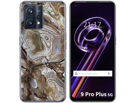 Carcasa para Realme 9 Pro Plus 5G TUMUNDOSMARTPHONE Dibujos Mármol 14 Multicolor