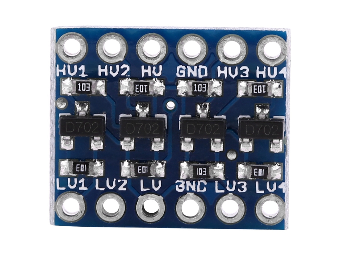 Módulo Convertidor De Nivel Lógico Bidireccional I2c Iic De 4 Canales 5v-3.3v